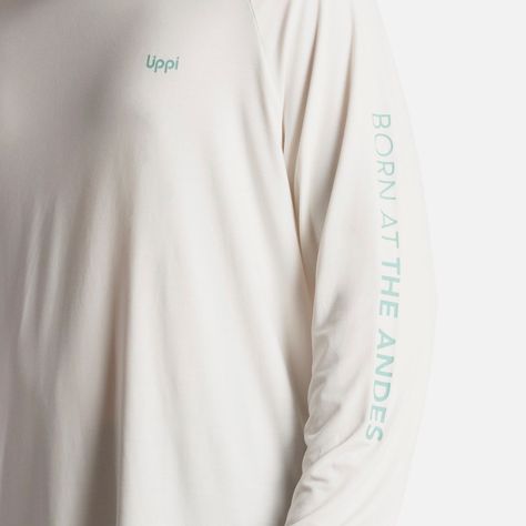 Polera Hombre Sun Action Hoody Q-Dry T-Shirt Blanco Lippi-6
