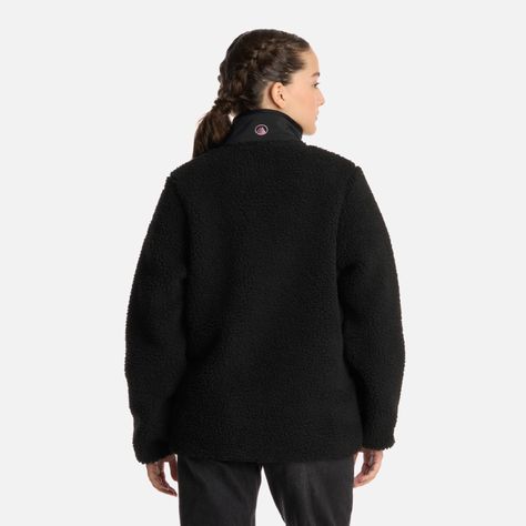 Polar Teen Girl Glaciar Sherpa-pro Jacket Negro Lippi I25-2