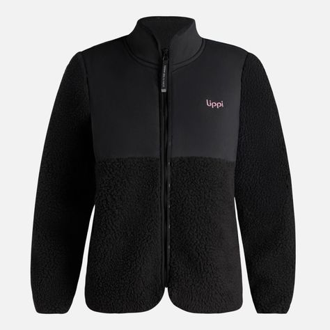 Polar Teen Girl Glaciar Sherpa-pro Jacket Negro Lippi I25-5