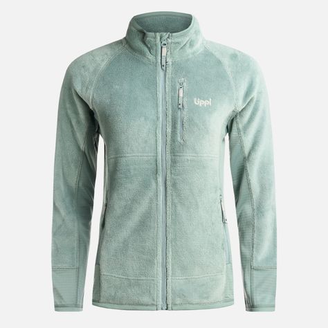 Chaqueta Mujer Numan Shaggy-Pro Jacket Jade Oscuro Lippi-0