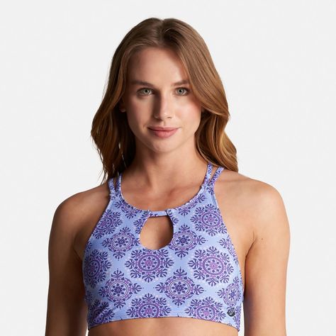 Traje de Baño Mujer Fondo de Bikini Full Print Lila Haka Honu-4