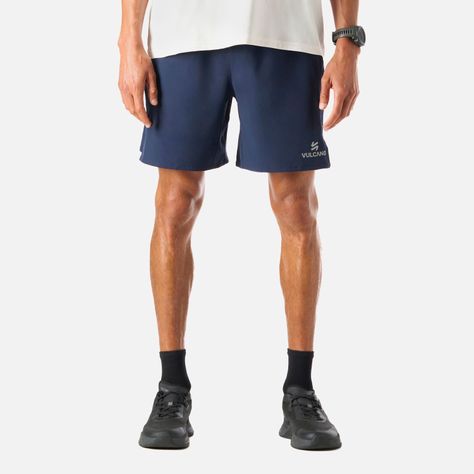Shorts Hombre Tempo 7" Shorts Azul Marino Vulcano-0