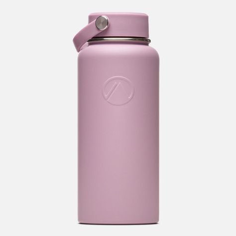Botella Unisex Light Steel Wide Top Bottle 950ml Rosa Lippi-1