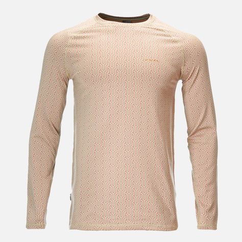 Primera Capa Hombre Huemul Top Print Beige Haka Honu V23-0