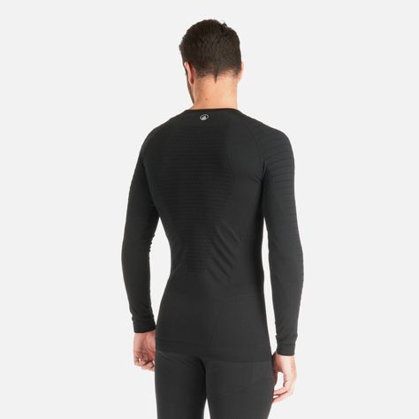 Primera Capa Hombre Skintec 2000 Seamless Top Negro Lippi I23-4