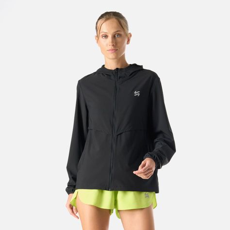 Chaqueta Mujer Built To Move Pro Windbreaker Negro Vulcano-0