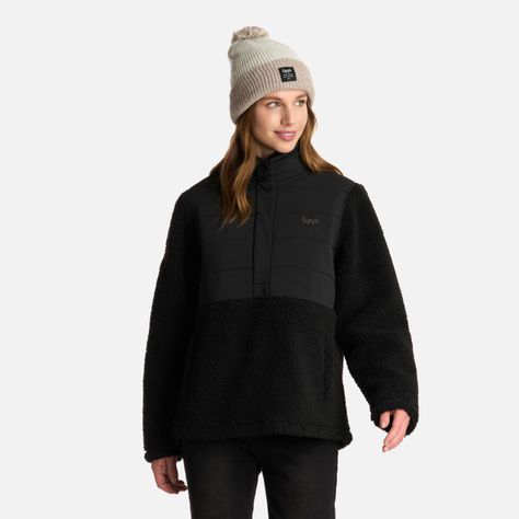 Polar Mujer Glaciar Sherpa-pro 14 Zip Negro Lippi I25-0