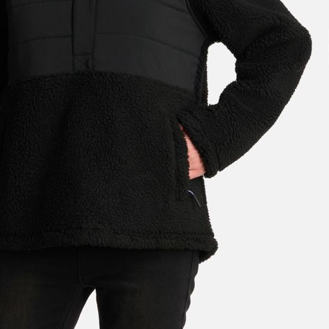 Polar Mujer Glaciar Sherpa-pro 14 Zip Negro Lippi I25-4