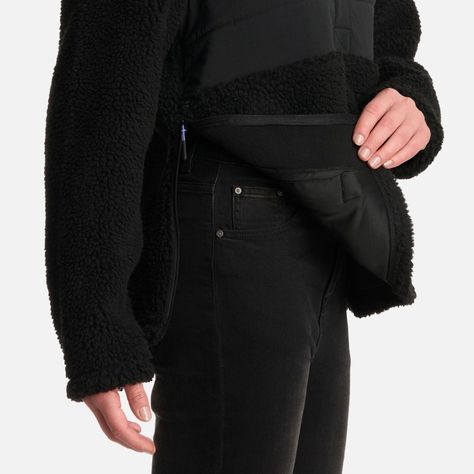 Polar Mujer Glaciar Sherpa-pro 14 Zip Negro Lippi I25-5