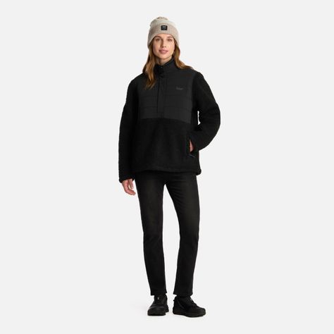 Polar Mujer Glaciar Sherpa-pro 14 Zip Negro Lippi I25-6