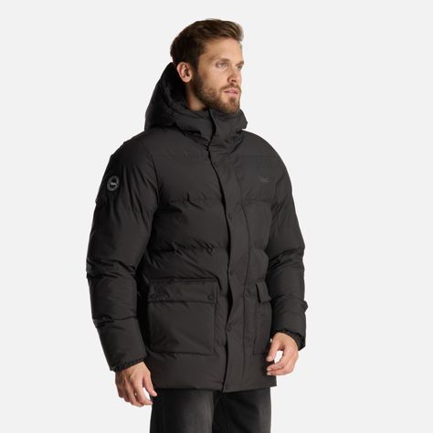 Chaqueta Hombre Long And Warm Steam Pro Hoody Jacket Negro Lippi-2