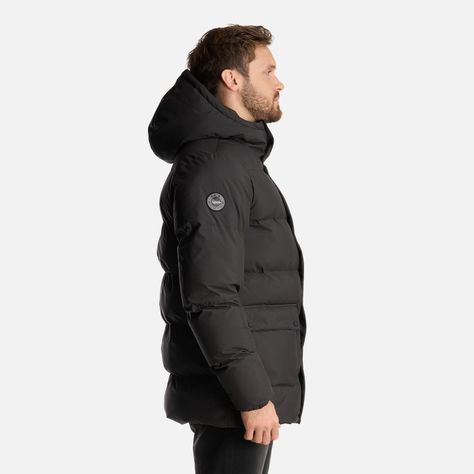 Chaqueta Hombre Long And Warm Steam Pro Hoody Jacket Negro Lippi-3