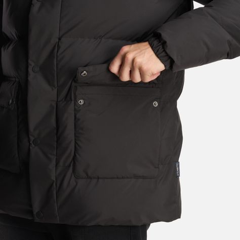 Chaqueta Hombre Long And Warm Steam Pro Hoody Jacket Negro Lippi-6