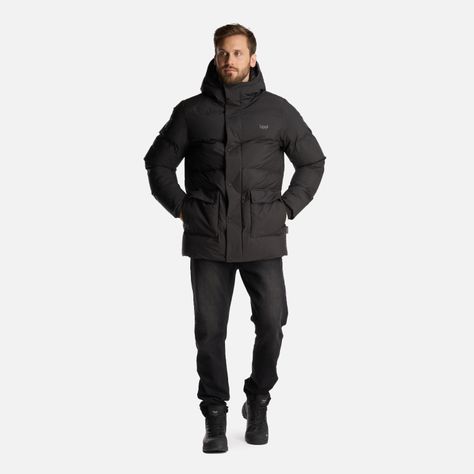 Chaqueta Hombre Long And Warm Steam Pro Hoody Jacket Negro Lippi-9