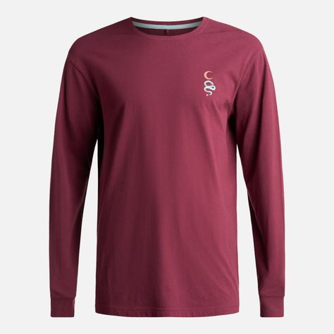 Polera Hombre Norte Sur Burdeo Haka Honu-0