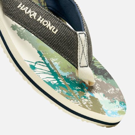 Sandalia Hombre Shancla Crema Verde Haka Honu V25-4