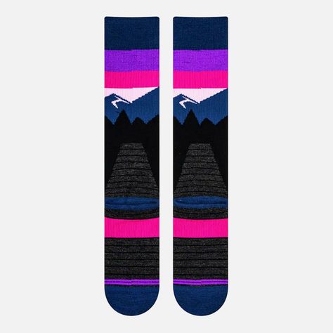 Calcetin Mujer All Mountain Ski Socks Negro Lippi I23-2