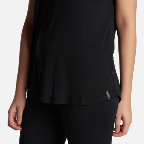 Polera Mujer Natural Negro Haka Honu-5