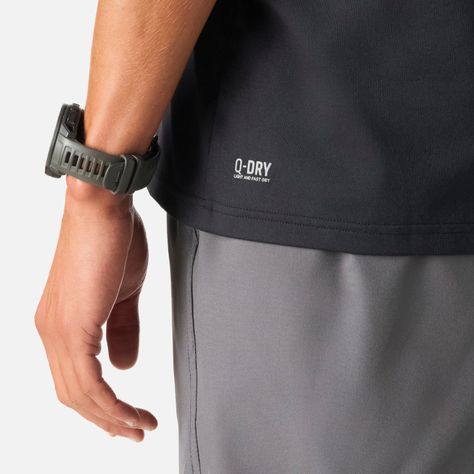 Polera Hombre Tempo T-Shirt Negro Vulcano-5