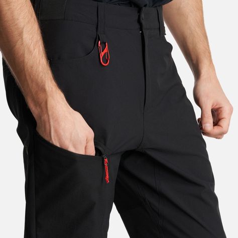 Pantalon Hombre Lennox Q-Dry Regular Fit Pants Negro Lippi I24-6