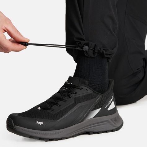 Pantalon Hombre Lennox Q-Dry Regular Fit Pants Negro Lippi I24-8