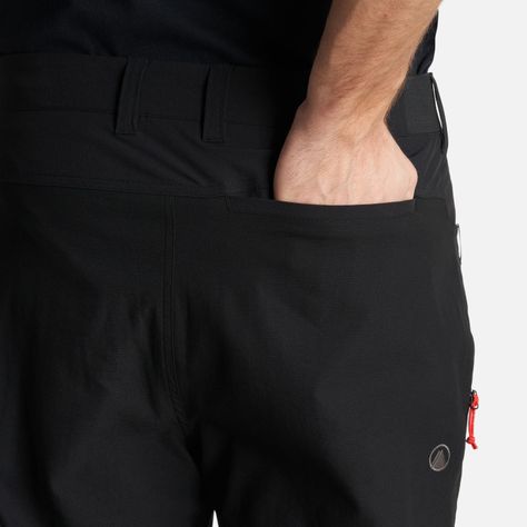 Pantalon Hombre Lennox Q-Dry Regular Fit Pants Negro Lippi I24-9