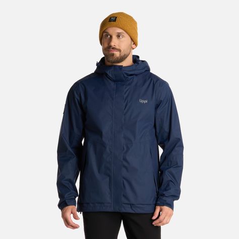 Chaqueta Hombre Blizzard B-Dry Hoody Azul Marino Lippi I25-0