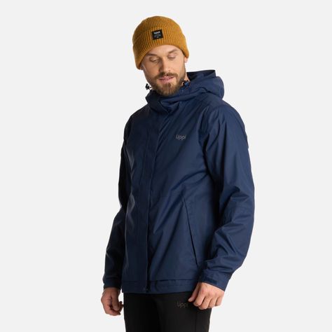 Chaqueta Hombre Blizzard B-Dry Hoody Azul Marino Lippi I25-1