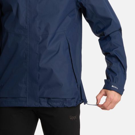 Chaqueta Hombre Blizzard B-Dry Hoody Azul Marino Lippi I25-5