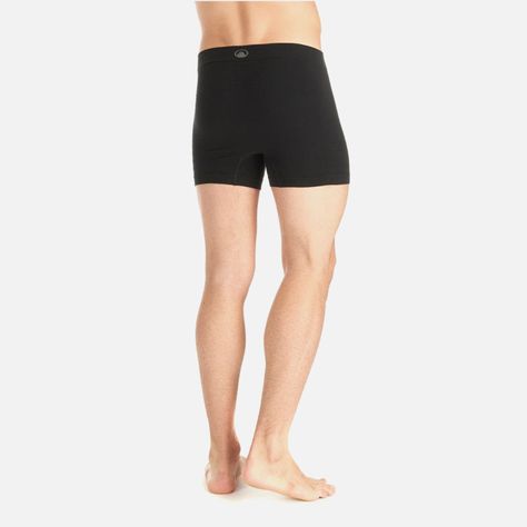 Ropa Interior Hombre Pack Skintec Seamless Boxer Negro y Gris Oscuro Lippi-4