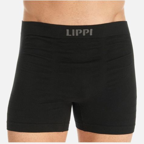 Ropa Interior Hombre Pack Skintec Seamless Boxer Negro y Gris Oscuro Lippi-6