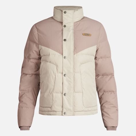 Chaqueta Mujer Kobuk Down Hoody Jacket Crema Lippi-0