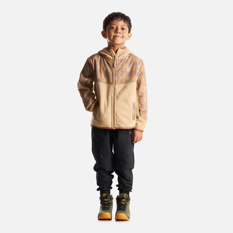 Chaqueta Niño Grillo Therm-Pro Hoody Jacket Taupe Lippi-6
