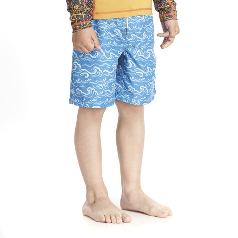 Traje de Baño Niño Aqua Swimwear Print Turquesa Lippi-2