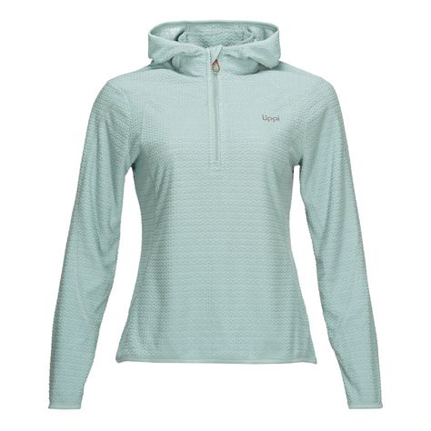 Poleron Mujer Jacaranda Nano-F 14 Zip Hoody Jade Lippi V23-0