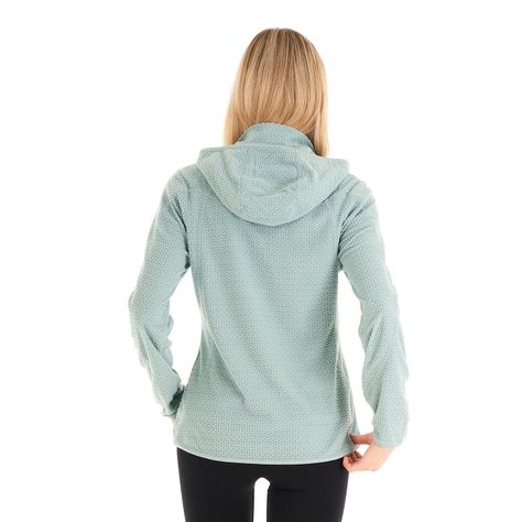 Poleron Mujer Jacaranda Nano-F 14 Zip Hoody Jade Lippi V23-5