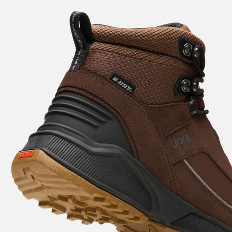 Botín Hombre Hill Hiker Cafe / Negro Lippi V25-7