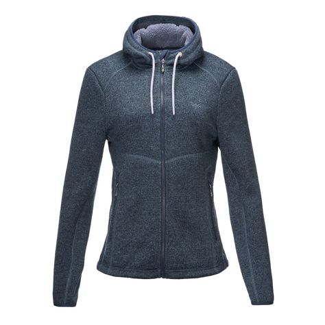 Polar Mujer Sense Blend-Pro Hoody Jacket Melange Blue Lippi-0