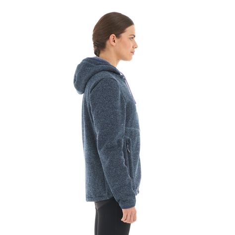 Polar Mujer Sense Blend-Pro Hoody Jacket Melange Blue Lippi-3
