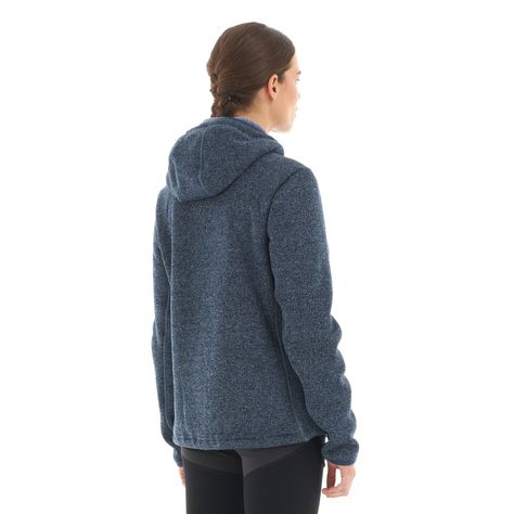 Polar Mujer Sense Blend-Pro Hoody Jacket Melange Blue Lippi-4