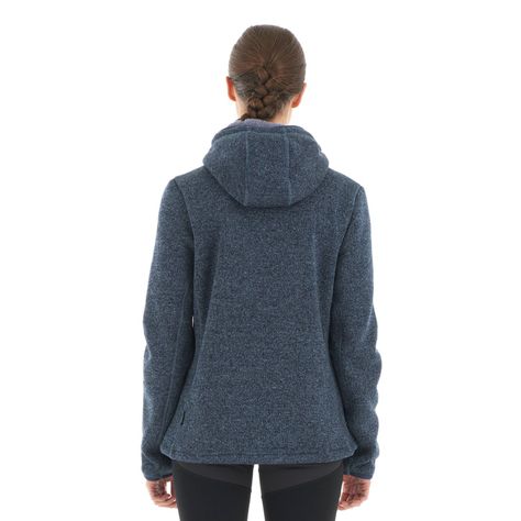 Polar Mujer Sense Blend-Pro Hoody Jacket Melange Blue Lippi-5