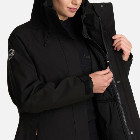 Chaqueta Mujer All In Fusion 3 Jacket Negro Lippi I25-6