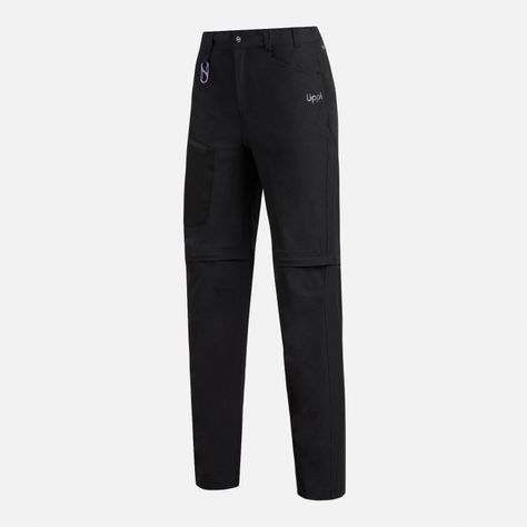 Pantalón Teen Girl Lennox Q-dry Mix-2 Pants Negro Lippi I25-6