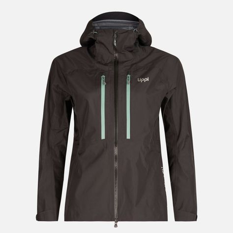 Chaqueta Mujer  Granite B-Dry Hoody Jacket Negro Lippi-0