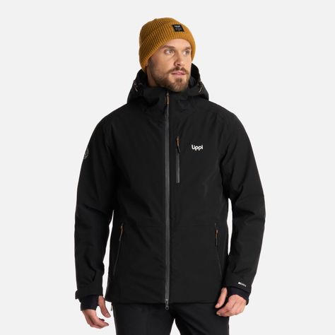 Chaqueta Hombre Snow Valley B-Dry Jacket Negro Lippi I25-0