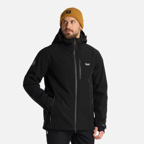 Chaqueta Hombre Snow Valley B-Dry Jacket Negro Lippi I25-1