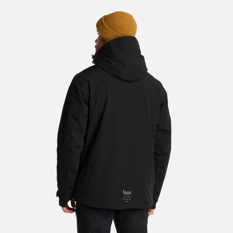 Chaqueta Hombre Snow Valley B-Dry Jacket Negro Lippi I25-2