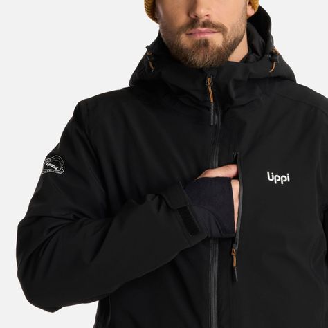Chaqueta Hombre Snow Valley B-Dry Jacket Negro Lippi I25-4