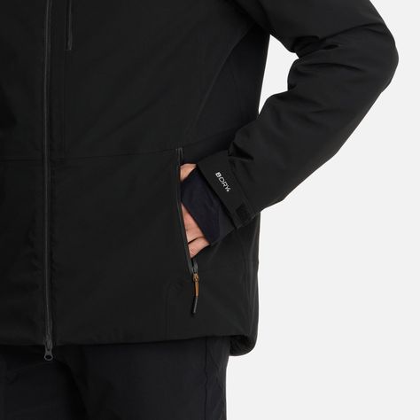 Chaqueta Hombre Snow Valley B-Dry Jacket Negro Lippi I25-5