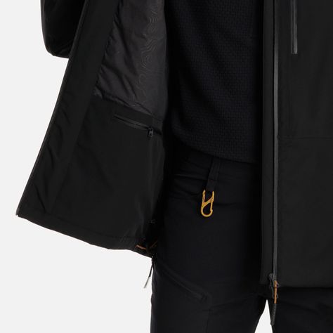 Chaqueta Hombre Snow Valley B-Dry Jacket Negro Lippi I25-8